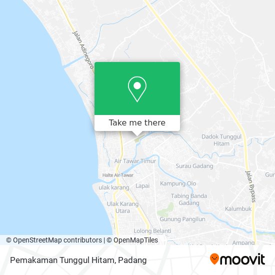 Pemakaman Tunggul Hitam map