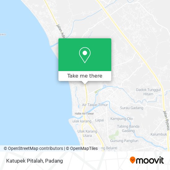 Katupek Pitalah map