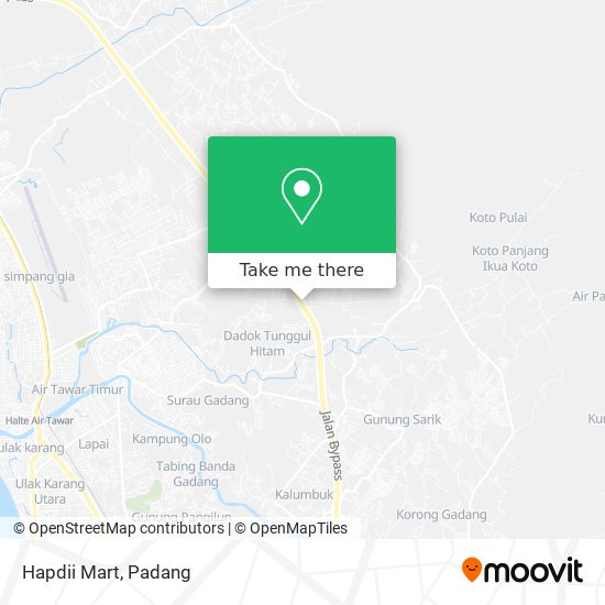 Hapdii Mart map