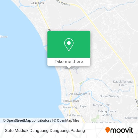 Sate Mudiak Danguang Danguang map