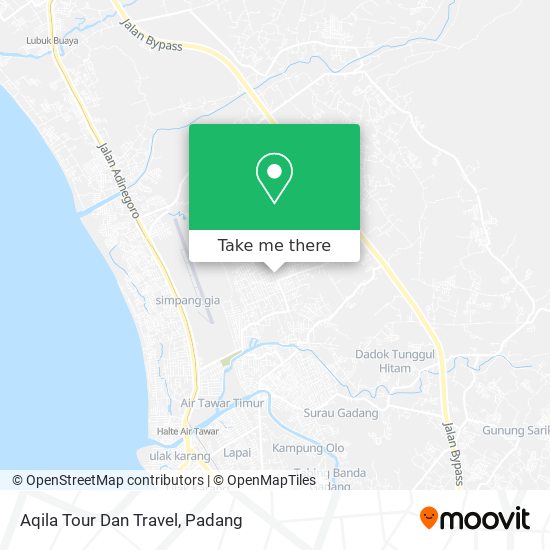 Aqila Tour Dan Travel map