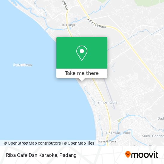 Riba Cafe Dan Karaoke map