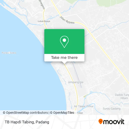TB Hapdi Tabing map