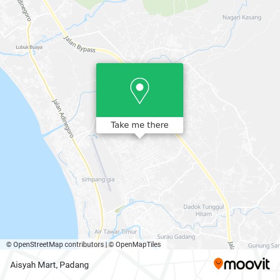 Aisyah Mart map