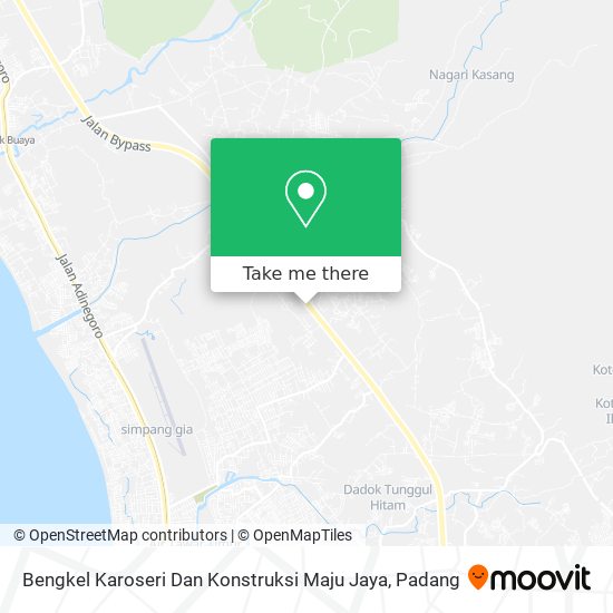 Bengkel Karoseri Dan Konstruksi Maju Jaya map