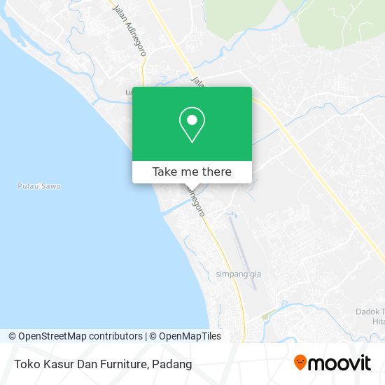 Toko Kasur Dan Furniture map