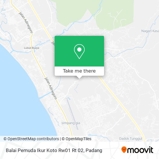 Balai Pemuda Ikur Koto Rw01 Rt 02 map