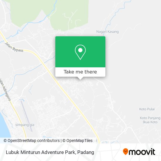 Lubuk Minturun Adventure Park map