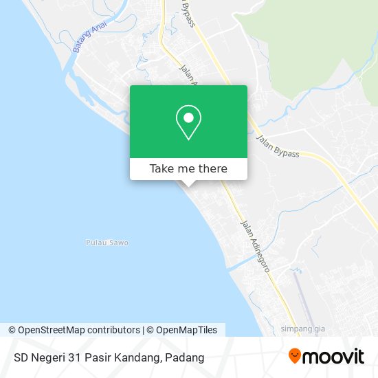 SD Negeri 31 Pasir Kandang map