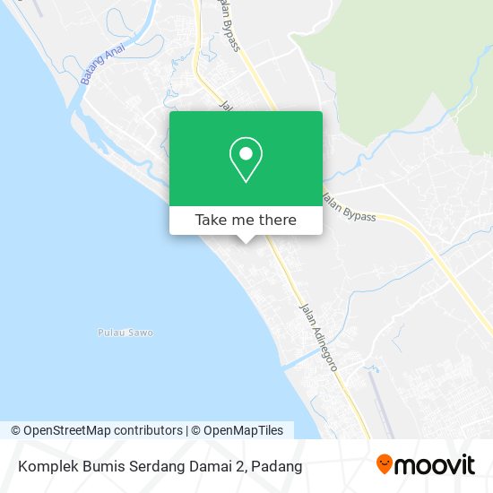 Komplek Bumis Serdang Damai 2 map