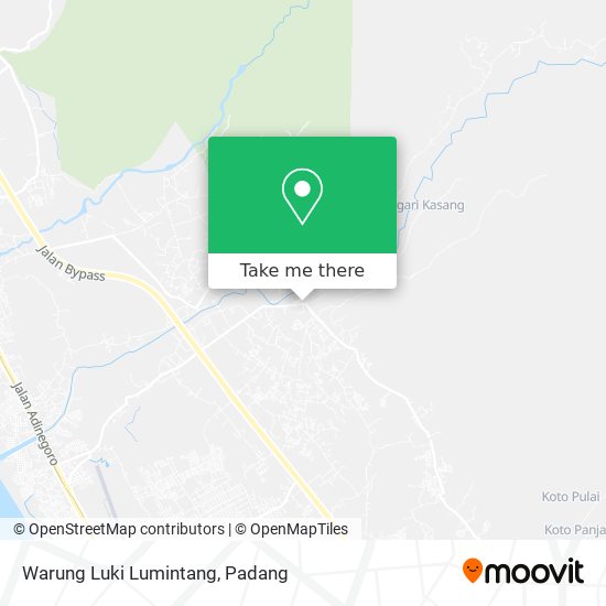 Warung Luki Lumintang map