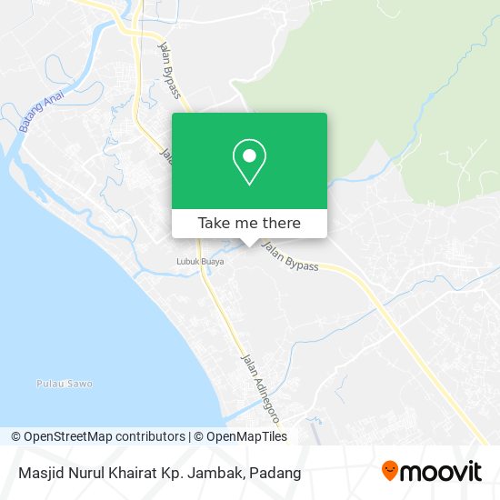 Masjid Nurul Khairat Kp. Jambak map