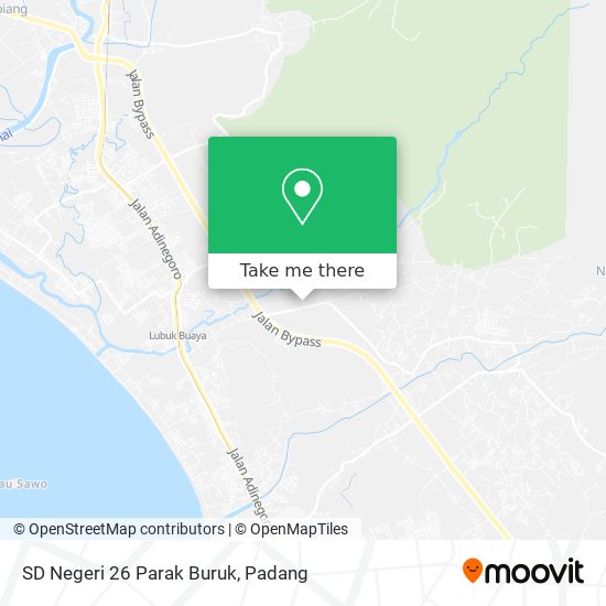 SD Negeri 26 Parak Buruk map