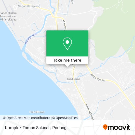 Komplek Taman Sakinah map