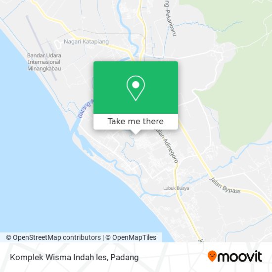 Komplek Wisma Indah les map