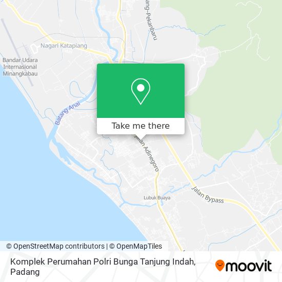 Komplek Perumahan Polri Bunga Tanjung Indah map