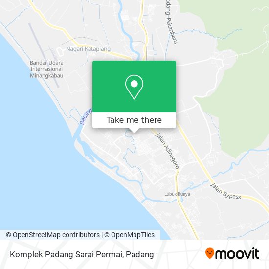 Komplek Padang Sarai Permai map