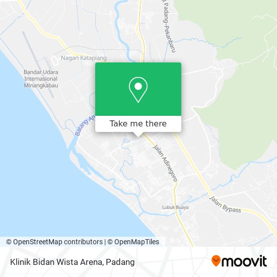 Klinik Bidan Wista Arena map