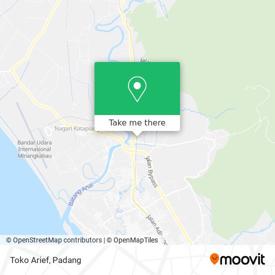 Toko Arief map