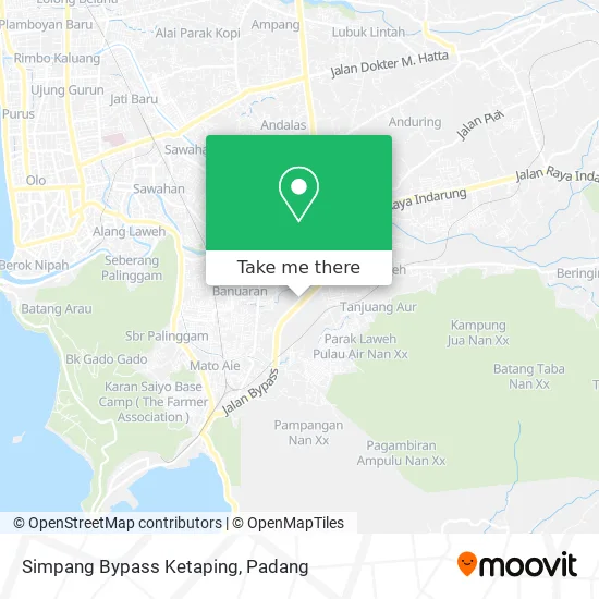 Simpang Bypass Ketaping map