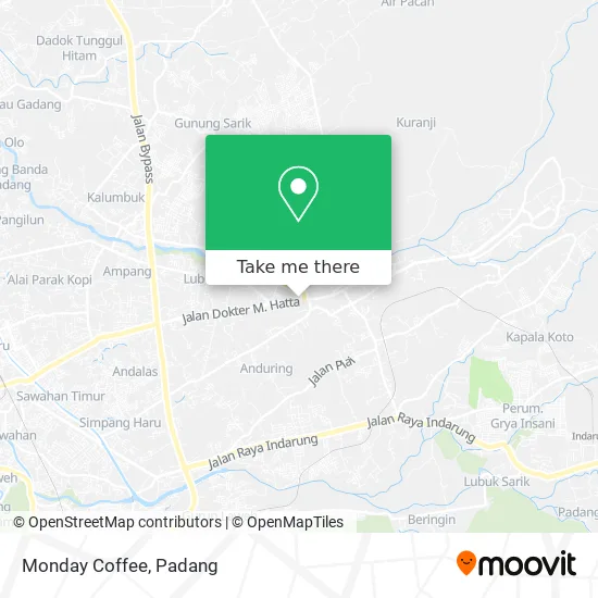 Monday Coffee map