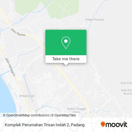 Komplek Perumahan Trisan Indah 2 map