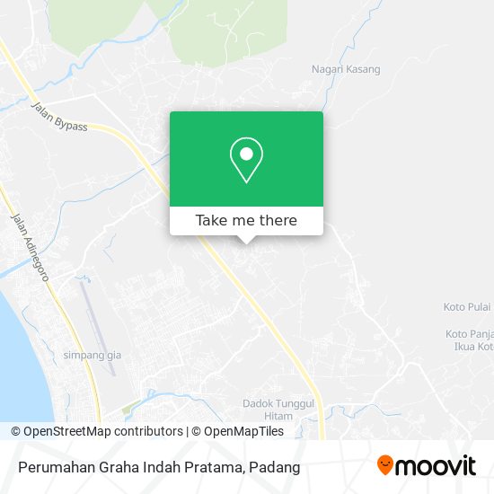 Perumahan Graha Indah Pratama map