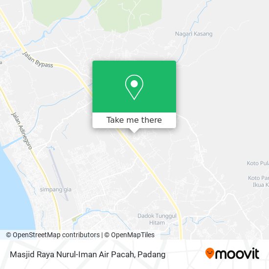 Masjid Raya Nurul-Iman Air Pacah map