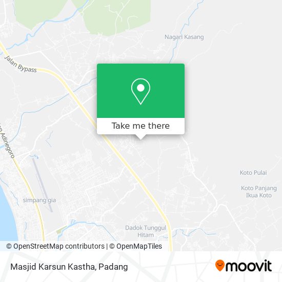 Masjid Karsun Kastha map