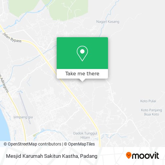 Mesjid Karumah Sakitun Kastha map