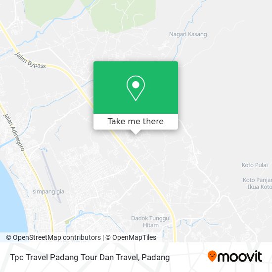 Tpc Travel Padang Tour Dan Travel map