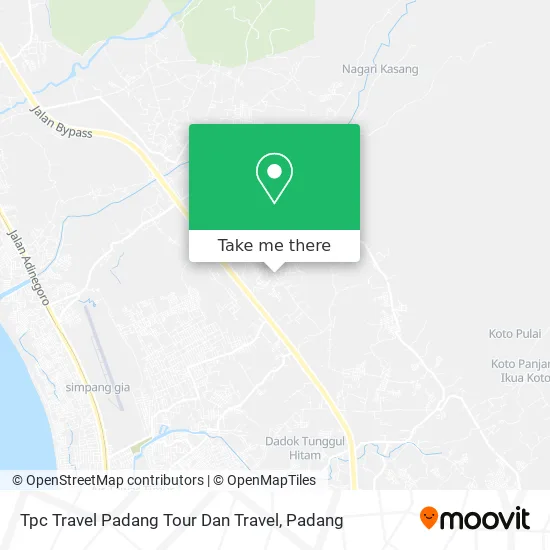 Tpc Travel Padang Tour Dan Travel map