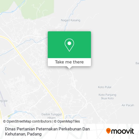 Dinas Pertanian Peternakan Perkebunan Dan Kehutanan map
