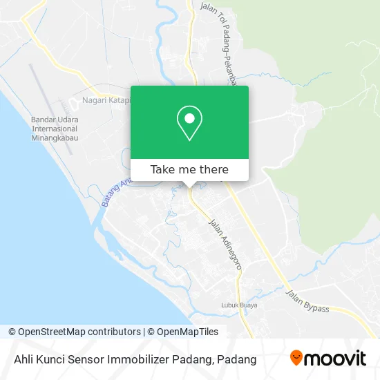 Ahli Kunci Sensor Immobilizer Padang map