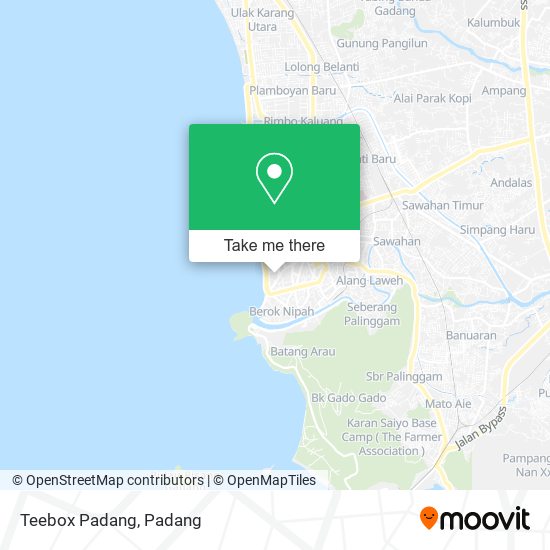 Teebox Padang map