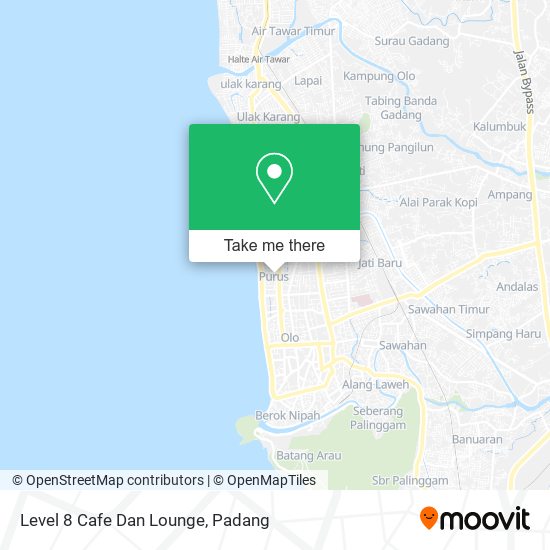 Level 8 Cafe Dan Lounge map