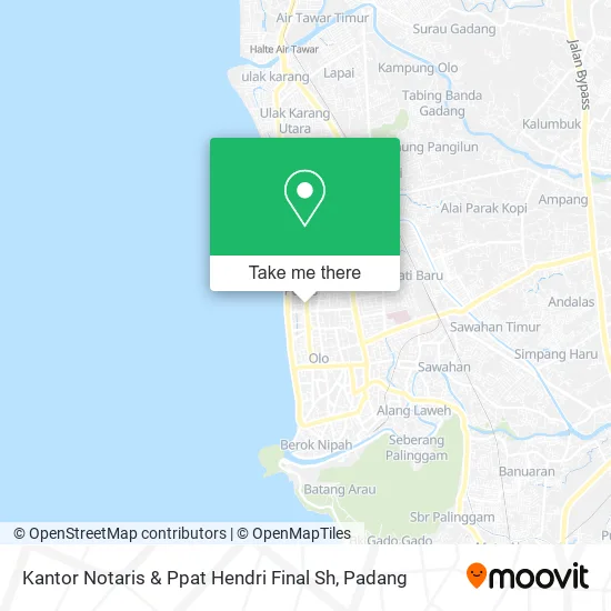 Kantor Notaris & Ppat Hendri Final Sh map