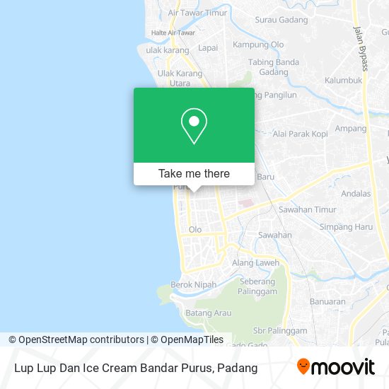 Lup Lup Dan Ice Cream Bandar Purus map