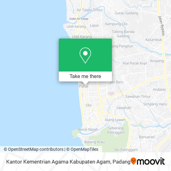 Kantor Kementrian Agama Kabupaten Agam map