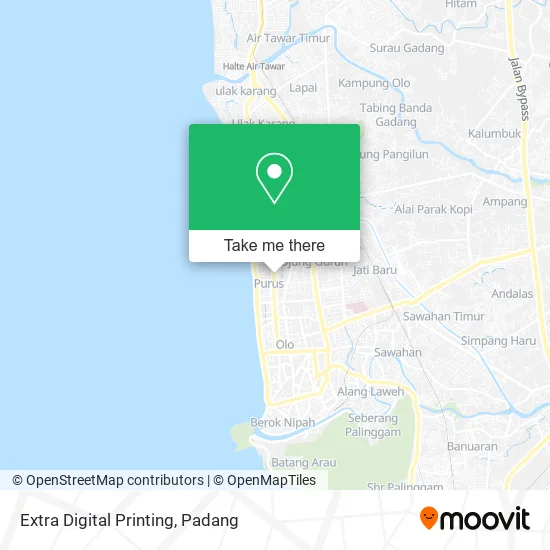 Extra Digital Printing map