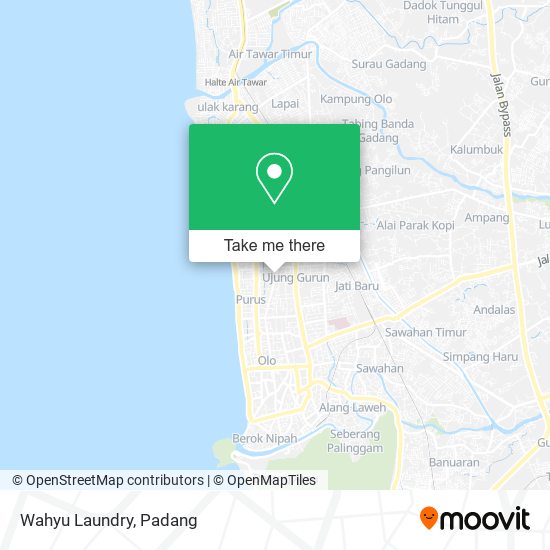 Wahyu Laundry map