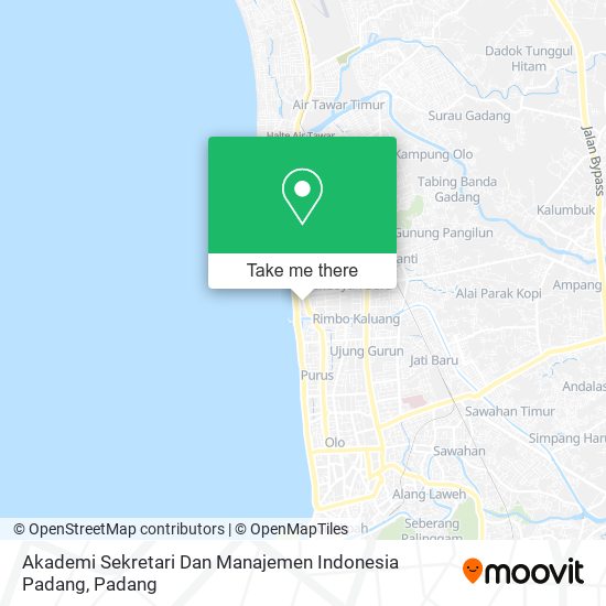 Akademi Sekretari Dan Manajemen Indonesia Padang map
