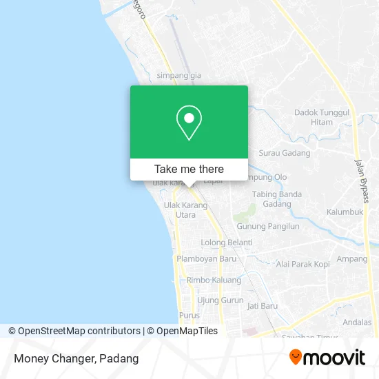 Money Changer map