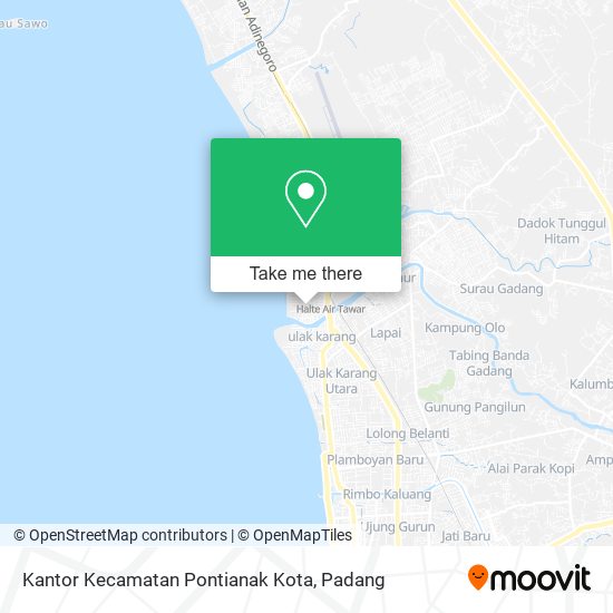 Kantor Kecamatan Pontianak Kota map