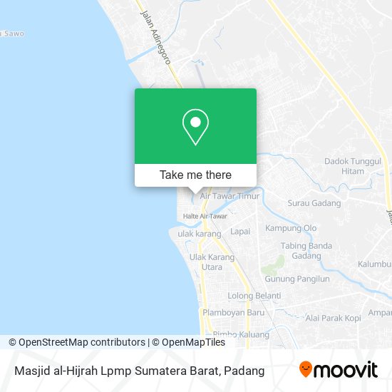 Masjid al-Hijrah Lpmp Sumatera Barat map