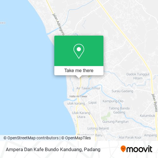 Ampera Dan Kafe Bundo Kanduang map