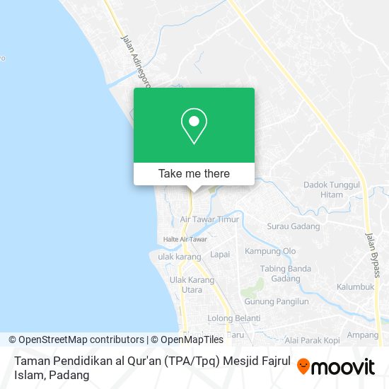 Taman Pendidikan al Qur'an (TPA / Tpq) Mesjid Fajrul Islam map