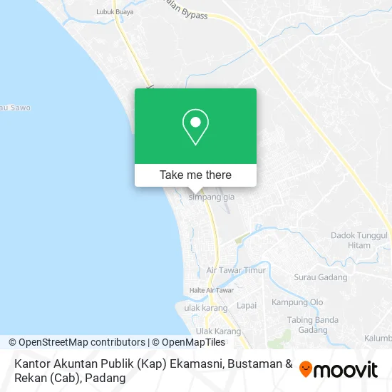 Kantor Akuntan Publik (Kap) Ekamasni, Bustaman & Rekan (Cab) map