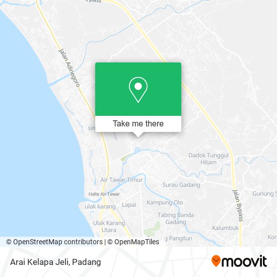 Arai Kelapa Jeli map