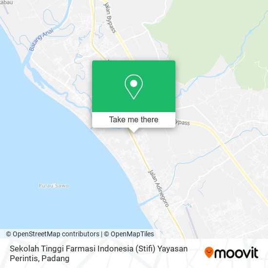 Sekolah Tinggi Farmasi Indonesia (Stifi) Yayasan Perintis map